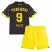Tanie Strój piłkarski Borussia Dortmund Sebastien Haller #9 Koszulka Wyjazdowej dla dziecięce 2023-24 Krótkie Rękawy (+ szorty)